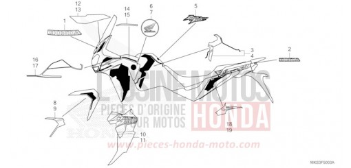 MARQUE/RAYURE (4) CRF1100A2L de 2020